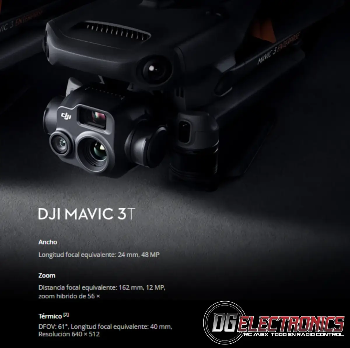 Dron Mavic 3 T Características